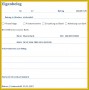 6 Vorlage Eigenbeleg