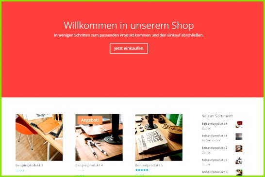 jetzt fuer euch vorlage fuer onlineshops