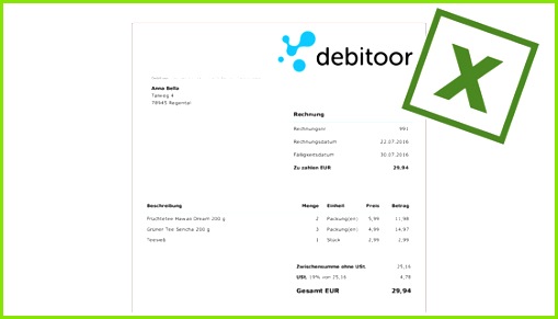 rechnungsvorlage fuer excel loesung fuer selbststaendige