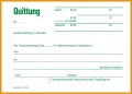 4 Vorlage Quittung Excel