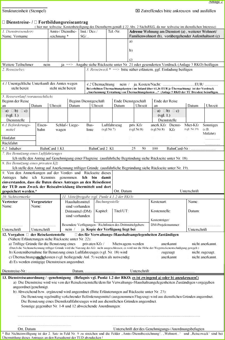 Reisekostenabrechnung Vorlage Finanzamt Die Besten Geltende Fassung Der Reisekostenordnung Rko Bis Pdf