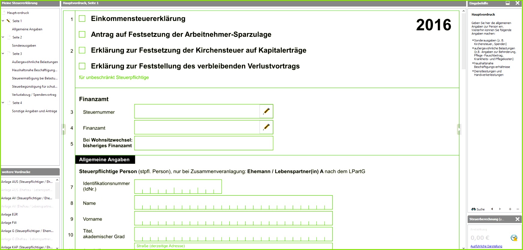 begleitschreiben steuererklärung finanzamt