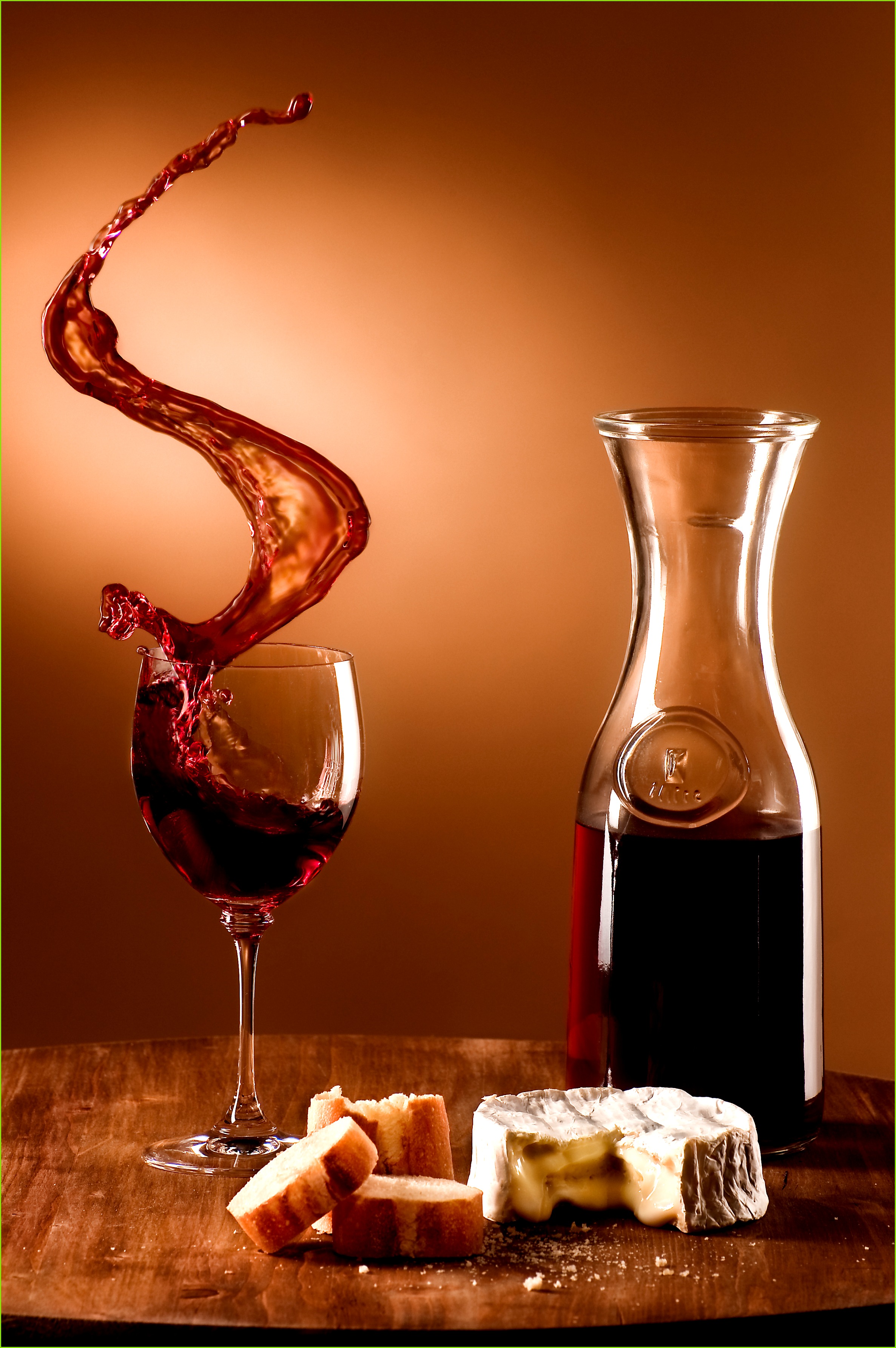 File Schwappender Wein