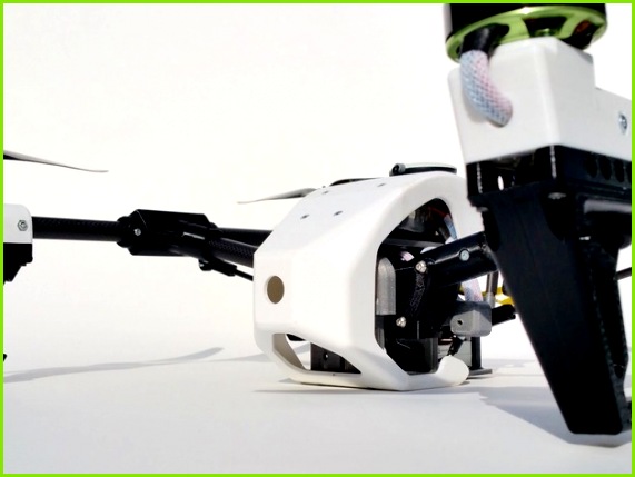 DJI Inspired 3D Printable Quad Multirotor Upgrades