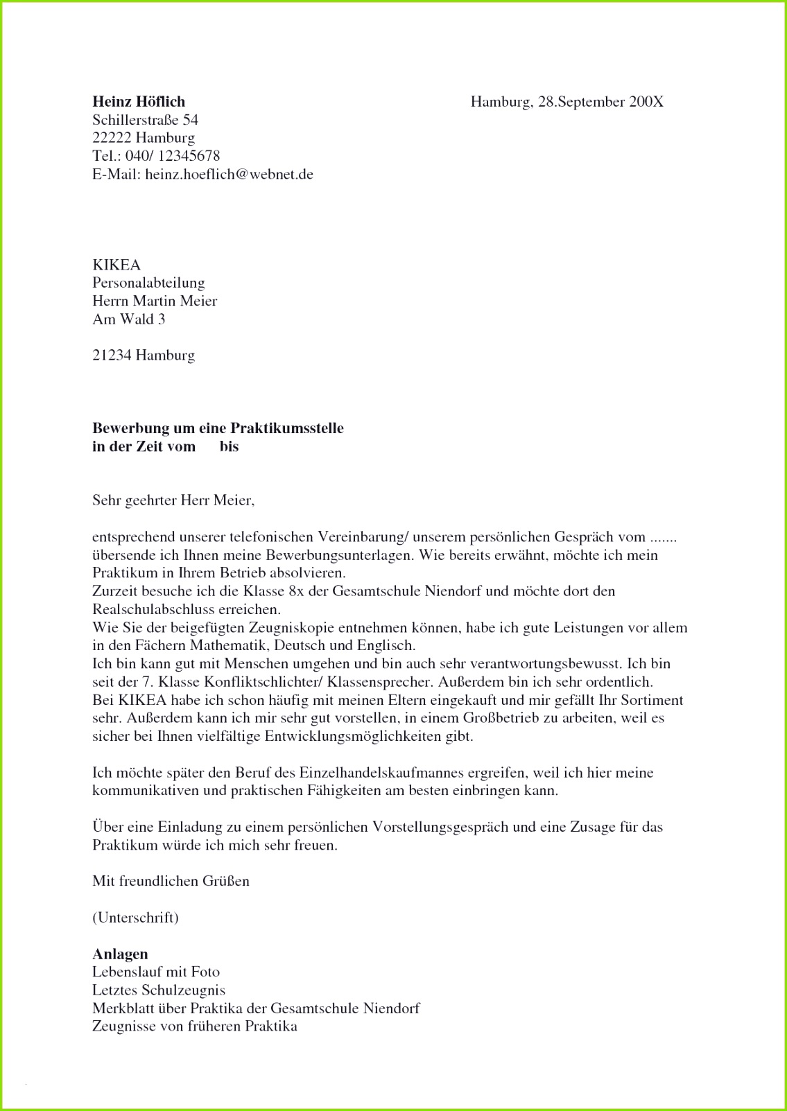 Bewerbungsschreiben Vorlage Verkäuferin Ohne Erfahrung Best Schön