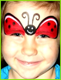 Die 62 besten Bilder von schminken 210273 Marienkäfer schminken Schritt 5 Marienkäfer Basteln Karneval Schminken Marienkäfer Fasching Schminken Marienkäfer Schminken