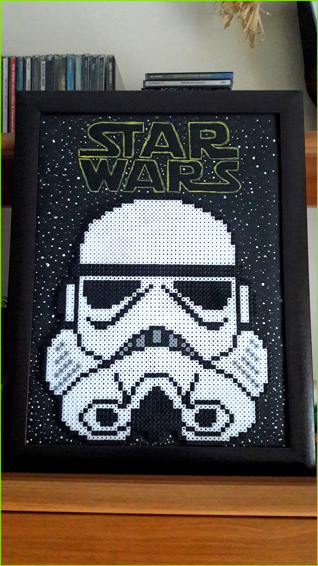 Stromtrooper hama beads Star Wars