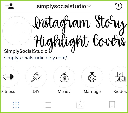 Instagram Story Highlight Icons Set of 15 Template for Instagram Stories marble Lifestyle blog