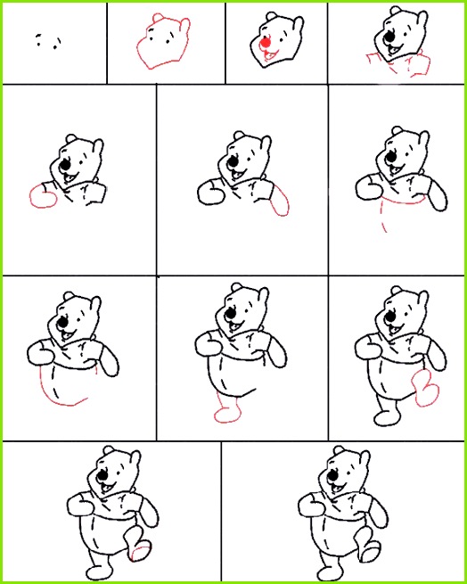 Winnie the Pooh · Zeichnen Lernen ic