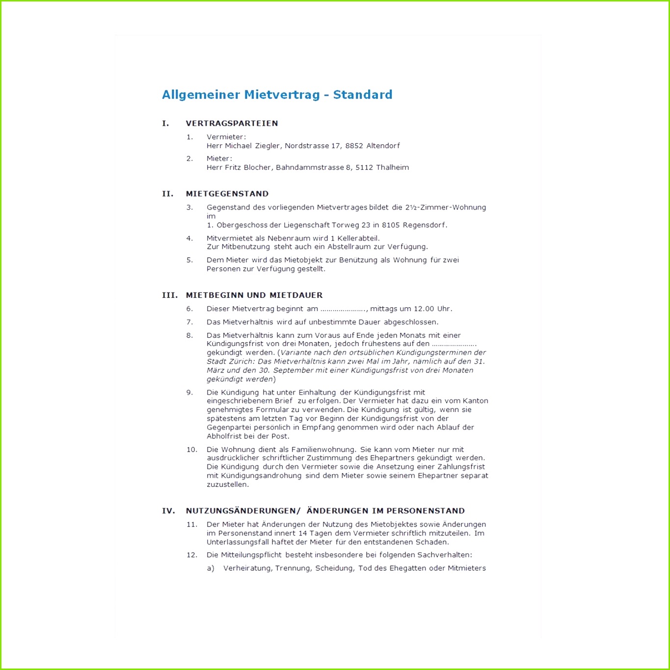 Mietvertrag Wohnung image source weka befristeter mietvertrag muster