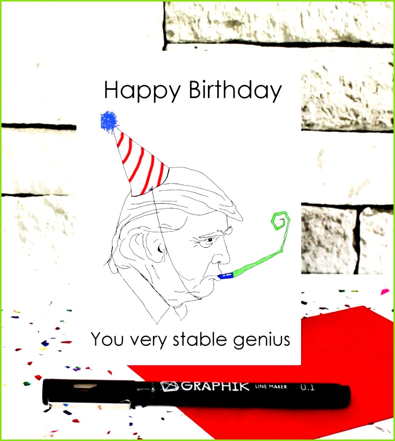 Geburtstagskarte Lustig Frau Genial Geburtstagskarte Basteln Vorlage WordPress