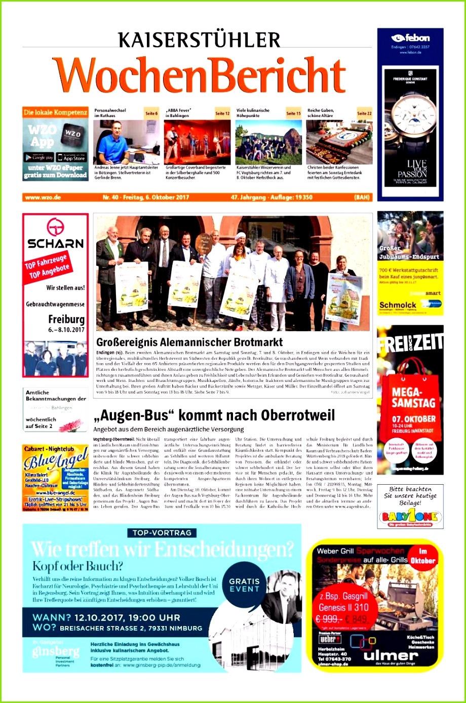 p1 Calaméo KWB Bahlingen Flyer Haussuche Vorlage