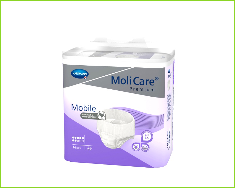 MoliCare Premium Mobile 8 Tropfen MoliCare Mobile Super Windelhosen für starke Inkontinenz