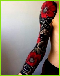 Tattoo "Sleeve" für Mädchen und Jungs