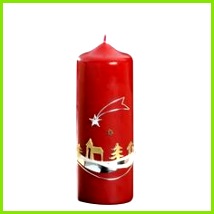 Designkerze Stern von Bethlehem ca 17 x 6 cm jede Kerze ist ein Unikat