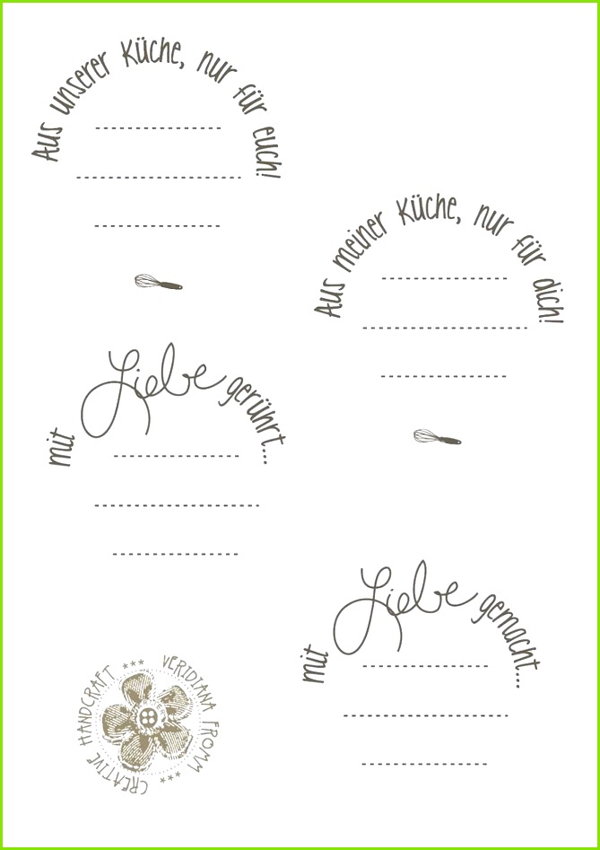 freebie friday Küchen Etiketten 180 best etiketten lables images on Pinterest – Likör Etiketten Vorlagen Kostenlos
