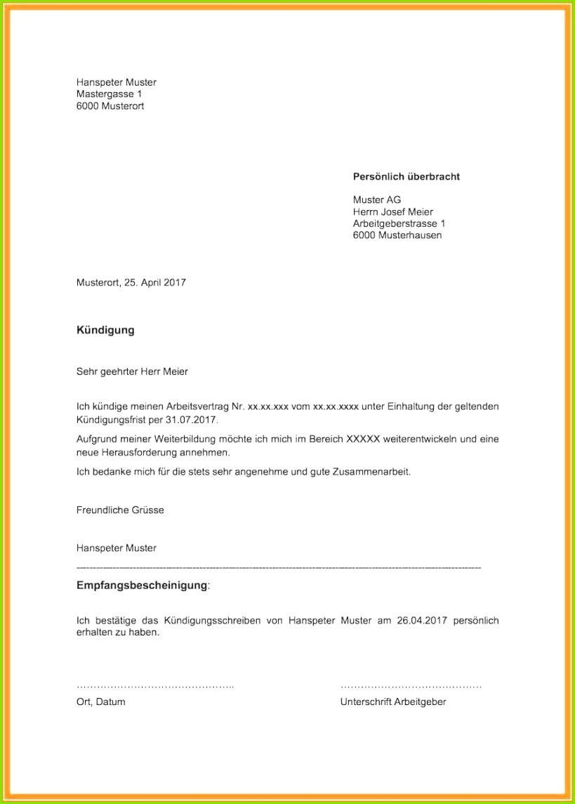kundigung nebenjob muster kundigung minijob vorlage pdf besten der inspirierende 31 kundigung arbeitsvertrag vorlage word o