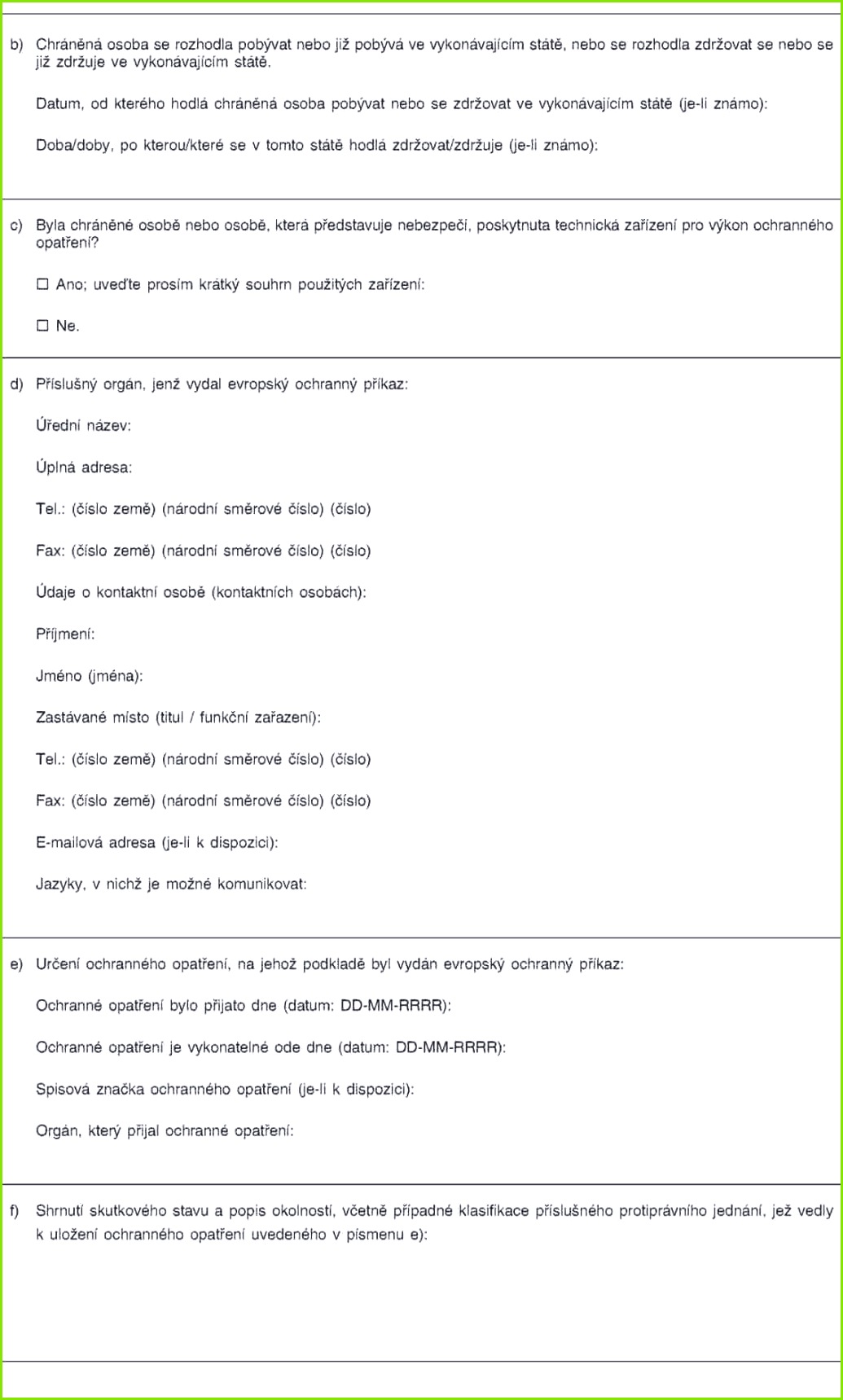 Mini Mental Test Vorlage