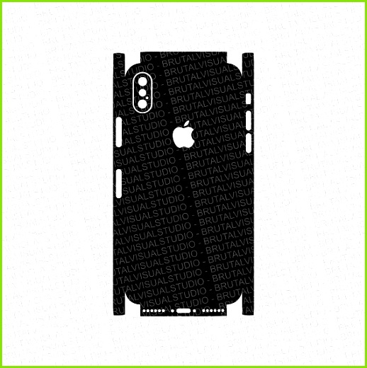 Iphone 10 X Skin Cut Template Templates for cutting or machining 518520 Iphone 10 X Skin Cut Template Templates for cutting or machining Digital Download Plotter
