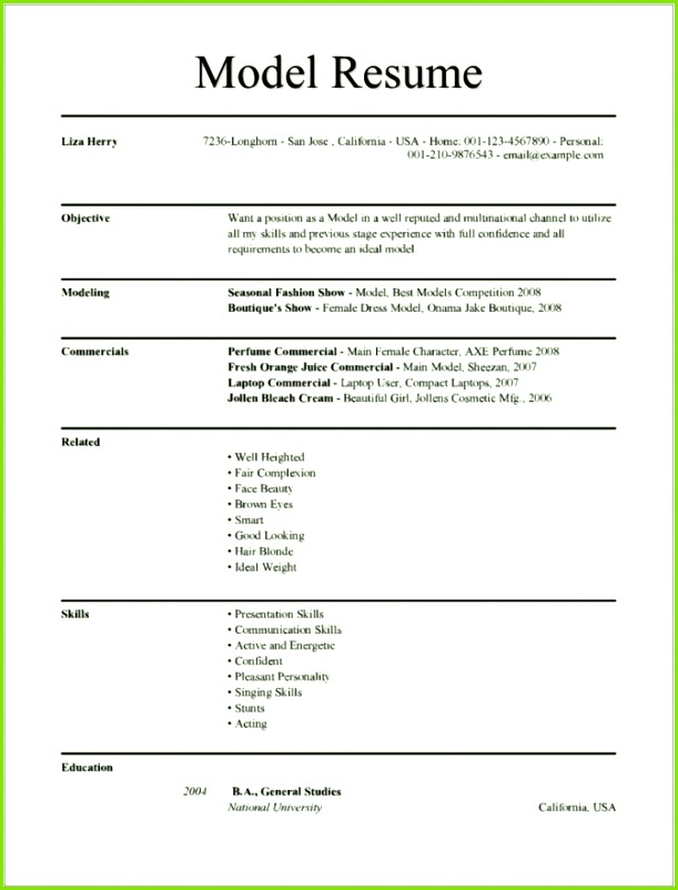 Vorlage todesanzeige Word Elegant Modeling Resume Template Microsoft Word Resume Design