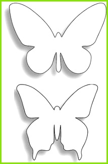 schmetterling vorlage DIY ideas Pinterest 214324 Schablone Schmetterling Schmetterling Vorlage Schmetterling Falten