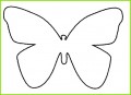 6 Schmetterling Vorlage Basteln