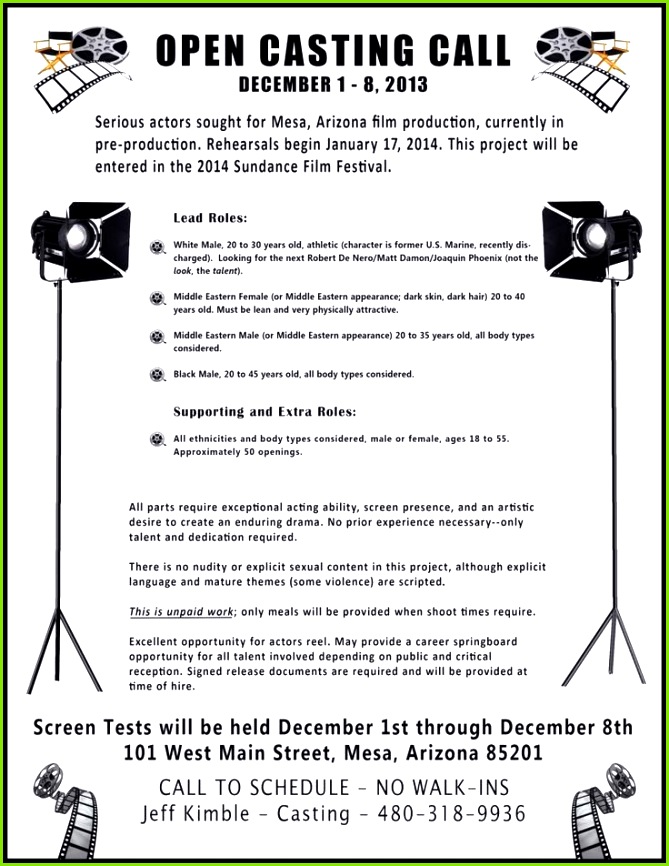 open audition flyers templates Google Search