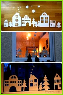 das Fenster über den Winter verschönern nichts leichter als das eine schöne Anleitung dazu