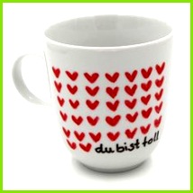 Tassen bemalen kreative Ideen und Vorlagen für das Tassen selbst gestalten