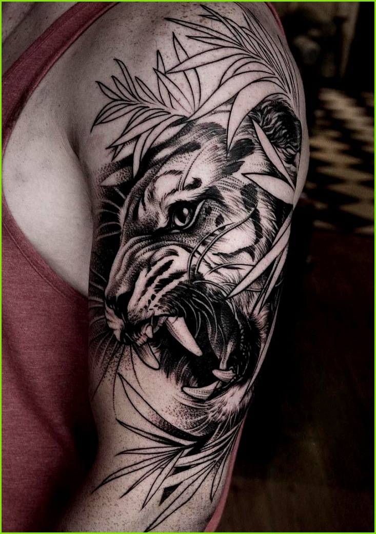 Daniel Baczewski Tiger Tattoo