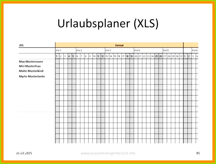 9 Urlaubsplaner 2016 Excel Kostenlos