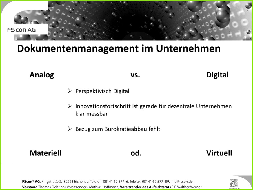 Innovationsfortschritt ist gerade für dezentrale