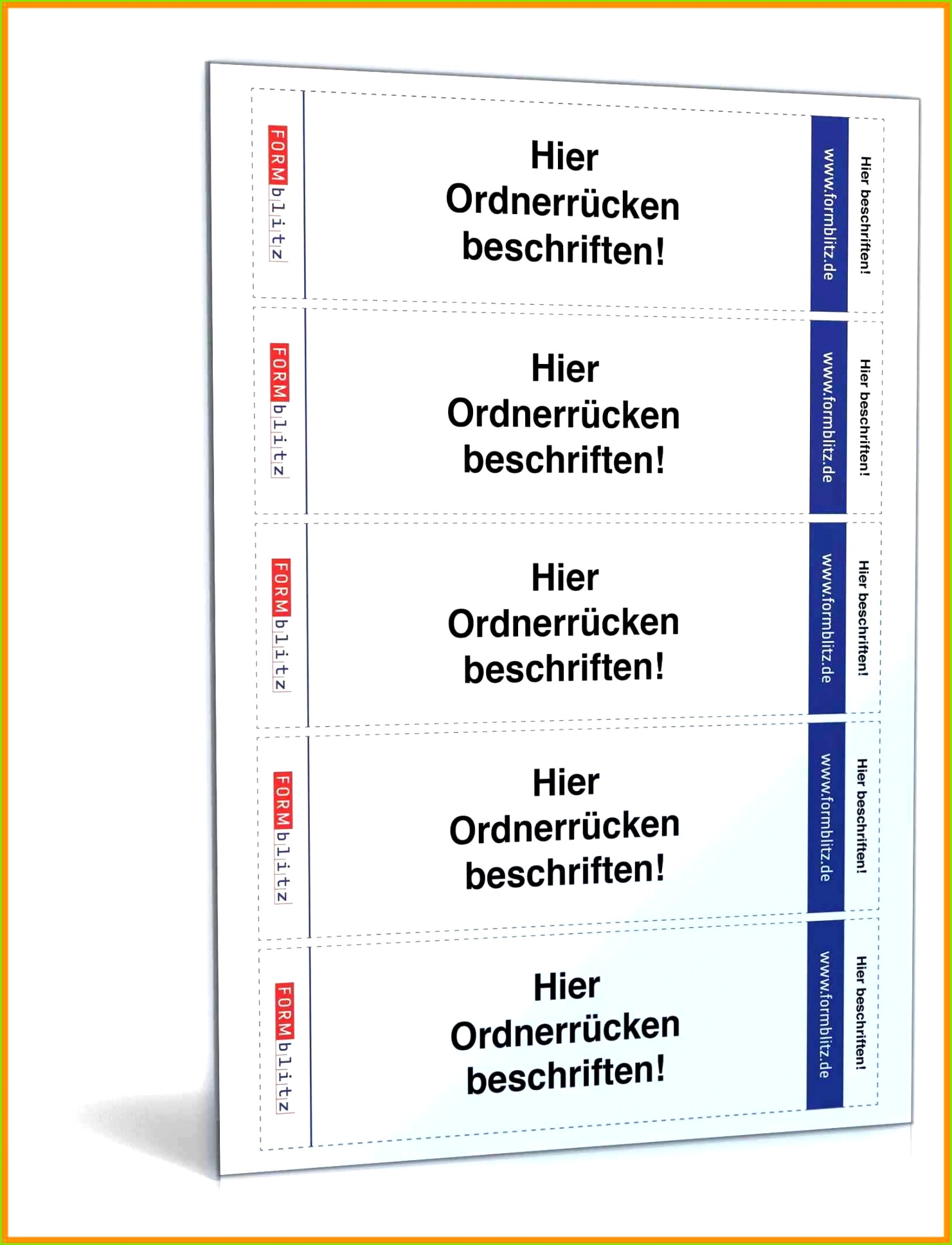 Leitz ordnerrücken Vorlage Word 2016