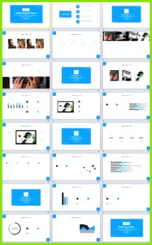 24 Simple business PowerPoint Template