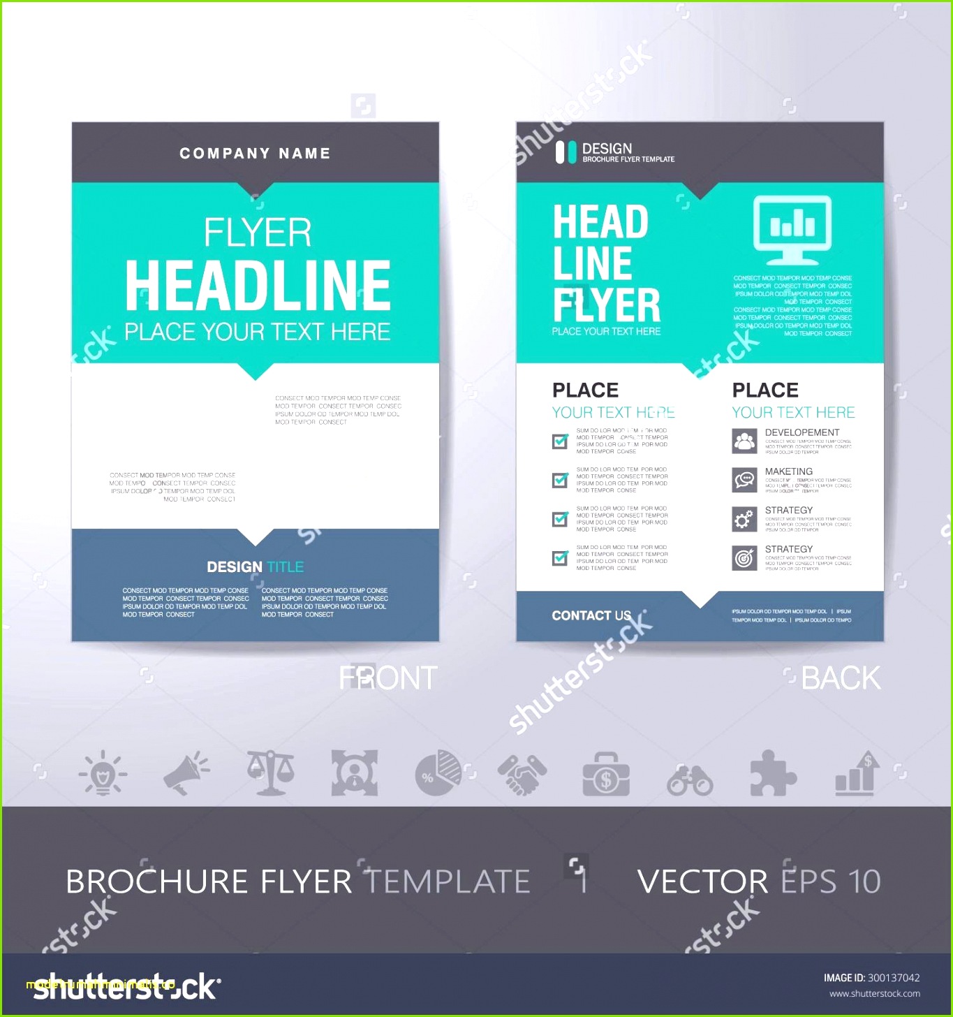 Broschüre Vorlage Word Beratung Flyer Erstellen Word Vorlage