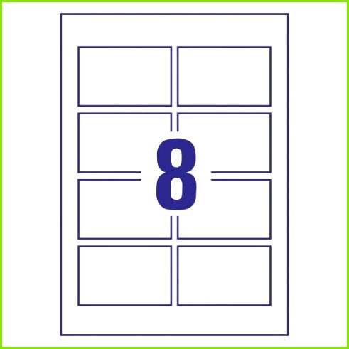 MS Word Vorlage für Avery Zweckform Software Code C