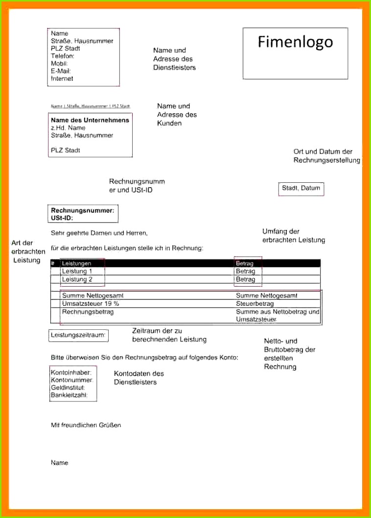 15 Privatrechnung Ohne Mwst Vorlage 1057758 Privatrechnung Ohne Mwst Vorlage