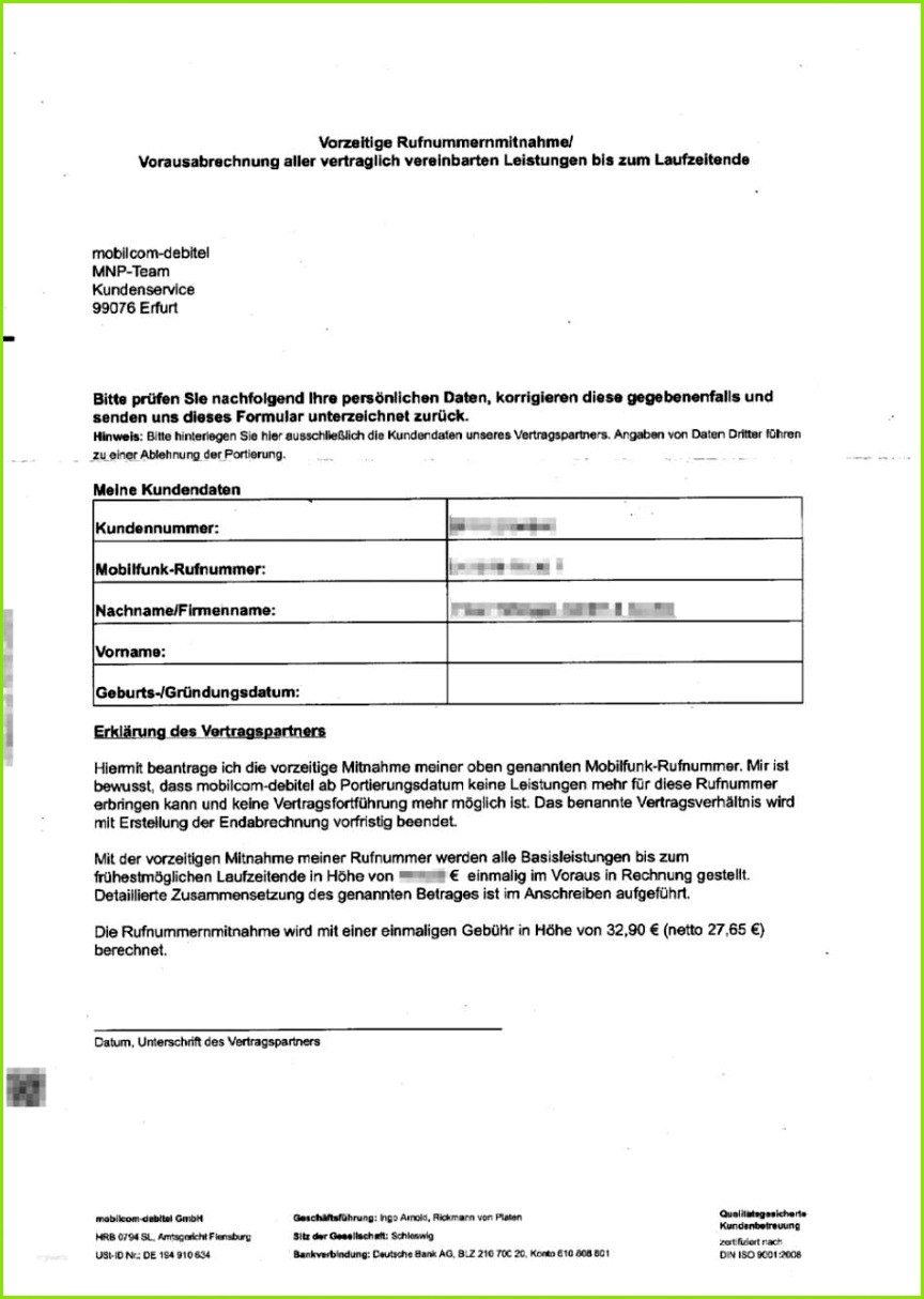 mobil debitel kundigung rufnummernmitnahme vorlage pdf neu typisch muster anschreiben vertrag unterschrieben zuruck der mobil debitel kundigung rufnummernmitnahme vorlage pdf